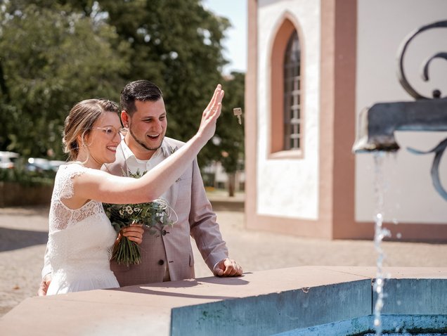 Schlüssel Hochzeitsschloss