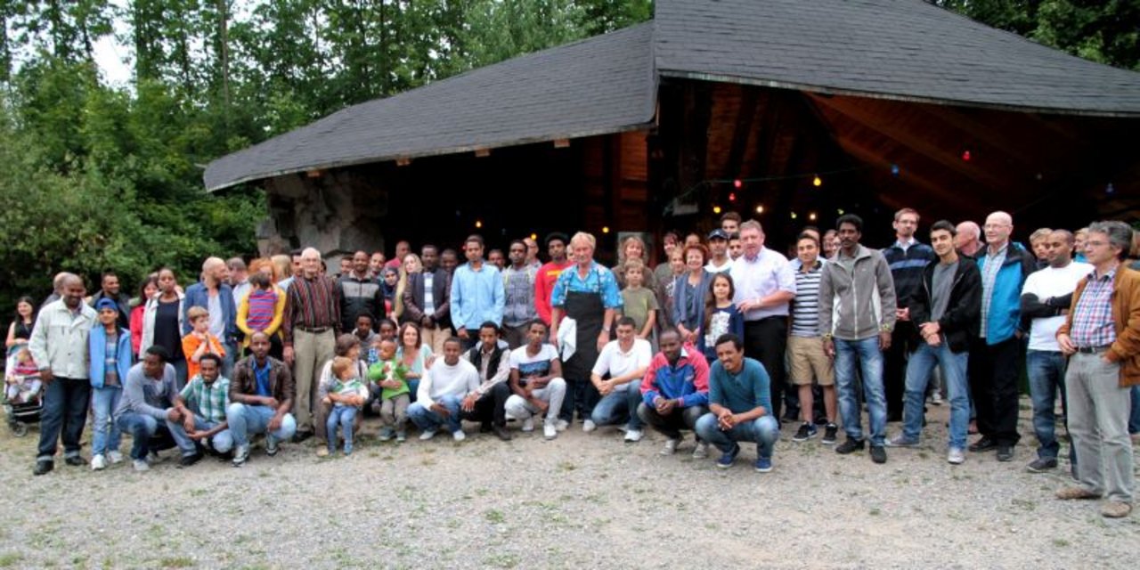 Gruppenbild Grillfest 2015